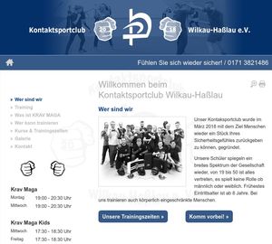 Website Kontaktsportclub Wilkau-Haßlau…