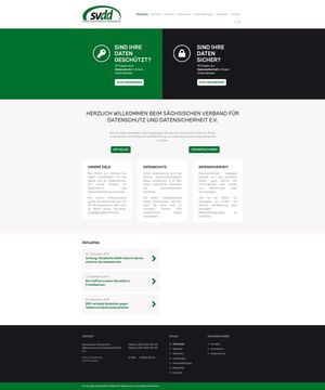 Webdesign Sächsischen Verband für Datenschutz und Datensicherheit e.V.…