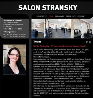 Friseur Salon Stransky in Pirna…