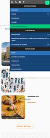 Mobilansicht responsive Webdesign bszet.de
