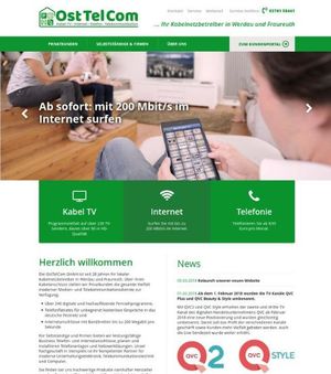 Webdesign OstTelCom GmbH…