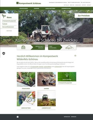 Webdesign Entsorgungsbetriebe Recycler Abfallunternehmen…
