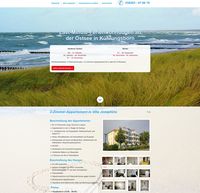 Webdesign Ferienwohnung Ostsee Kühlungsborn