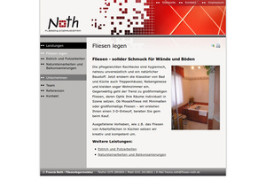 Webdesign Francis Noth bei Werdau…