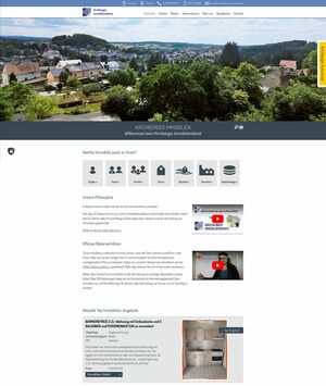 Webdesign Kirchberger Immobliliendienst…