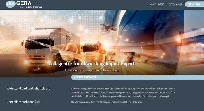Webdesign ZKS Gera