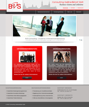 Webdesign für BVS-Consulting…