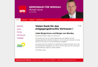 Webdesign Wahlkampf