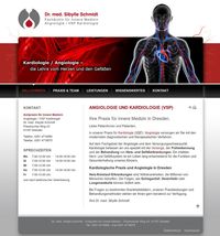 Websdesign Kardiologie Angiologie Dresden