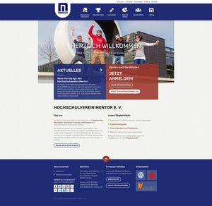 Website Optimierung für Hochschulverein Mentor e. V.…